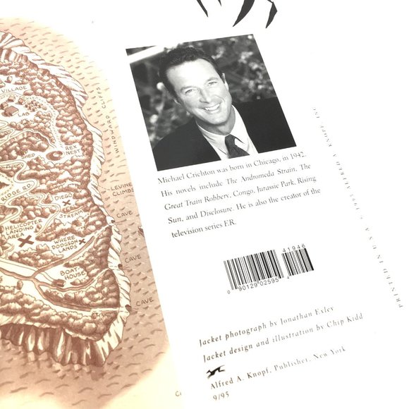 The Lost World Michael Crichton Hardback EUC - Picture 8 of 9